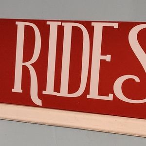 Sleigh Ride Christmas Sign
